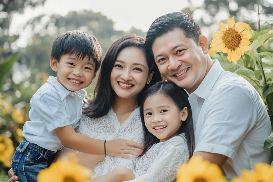 Happy parents, happy children!